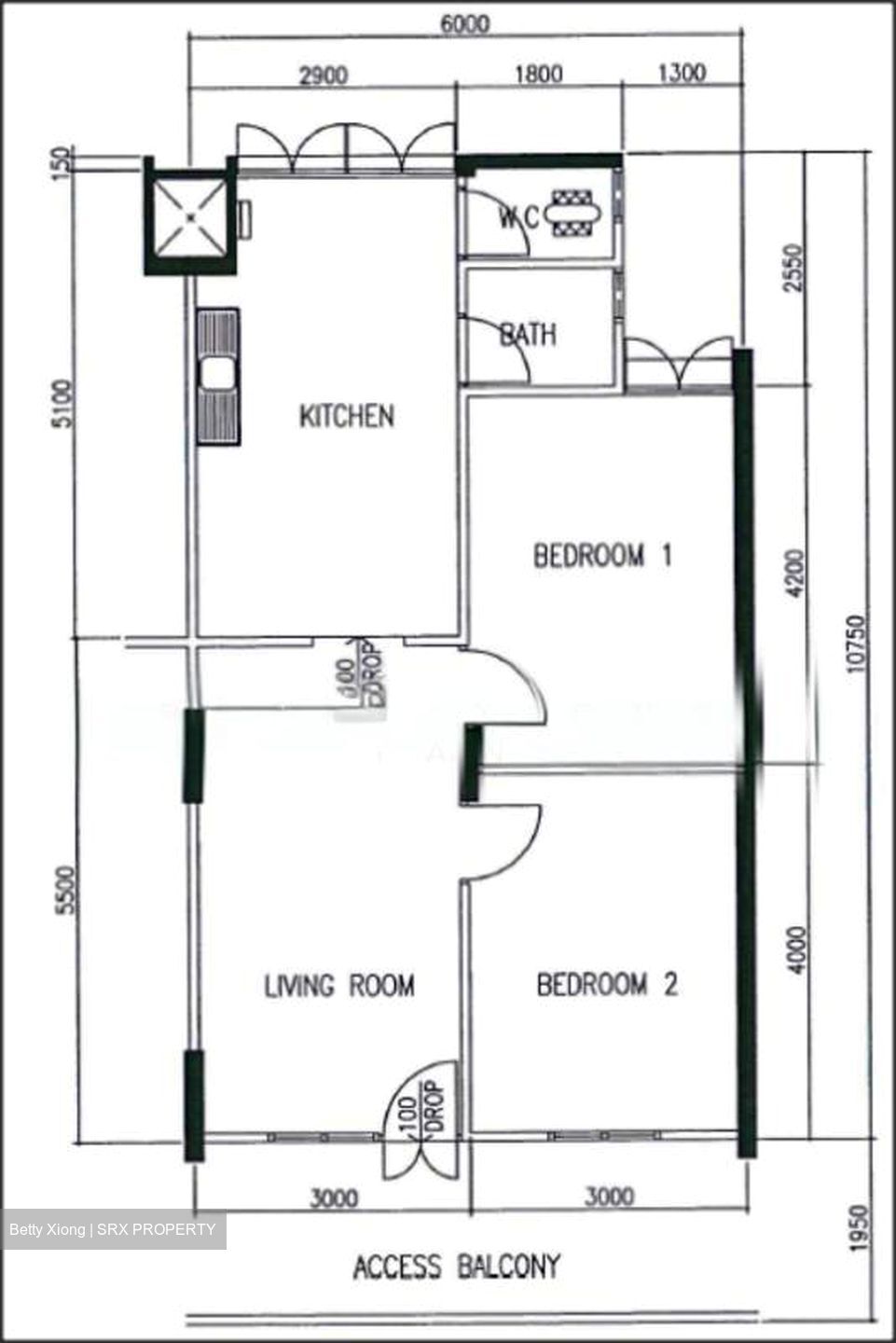 Blk 202 Bedok Town Centre (Bedok), HDB 3 Rooms #564120371
